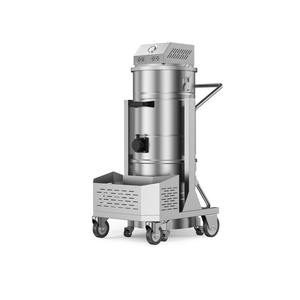 Aspirateur industriel chaud 220V/110V avec 3 moteurs Ametek 80L capacité de filtration sèche humide dépoussiérage à deux étages utilisé - Product Image 4