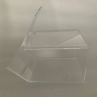 Conteneur à bonbons en acrylique transparent empilable personnalisé-Boîte à chocolat en gros Distributeur de bonbons