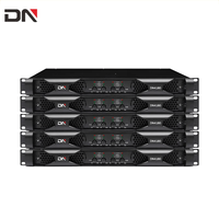 DN4180 amplificateur de puissance numérique professionnel 10000 w classe d 1u 4 canaux amplificateur dj amplificateur de puissance 10000 watts