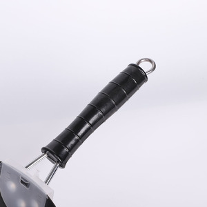 Juego <span class=keywords><strong>de</strong></span> <span class=keywords><strong>Wok</strong></span>, Sartén Antiadherente, Compatible con Inducción, <span class=keywords><strong>Wok</strong></span> <span class=keywords><strong>de</strong></span> Acero al Carbono para Saltear, Uso en Restaurantes y en el Hogar - Product Image 3