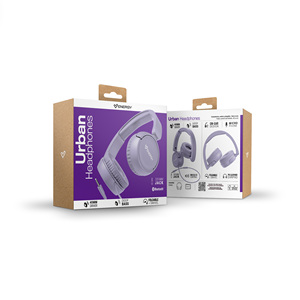 Auriculares Urban On-Ear con graves profundos / drivers de 40 mm / plegables / ligeros / micrófono manos libres y asistente de voz - Product Image 5