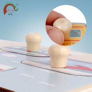 In età prescolare Giocattoli di gioco <span class=keywords><strong>per</strong></span> il Capretto Puzzle di Legno Animale Di Puzzle con Pioli - Product Image 3
