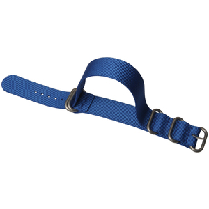 สายนาฬิกาไนลอนแบบสปอร์ต 5 ห่วง ขนาด 18 มม. 20 มม. 22 มม. พร้อมหัวเข็มขัดสีดำ - Product Image 4