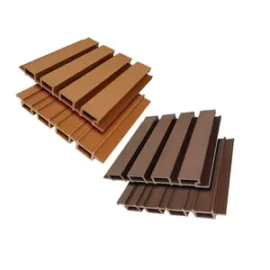 High Quality Decoration Siding Co-Extrusion External Cladding Outdoor Wood Plastic Composite Cladding Exterior Wpc Wall Panels