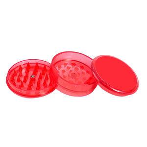 מטחנת טבק מפלסטיק עם לוגו בהתאמה אישית, מכירה חמה מהמפעל, מטחנות עישון קלאסיות באיכות גבוהה, 60 מ\\\"מ, 3 שכבות - Product Image 2