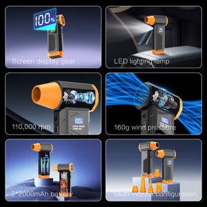 Soplador de Aire Turbo Portátil Inalámbrico para Limpieza de Autos, Eliminación de Polvo de Electrónicos, Turboventilador Portátil, Soplador de Aire, Secador de Aire - Product Image 2