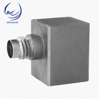 Accéléromètre triaxial IEPE série B SSR, isolé sur le terrain, IP68, en titane, montage M5, 1/4-28, bande passante 8000 Hz pour tests de précision