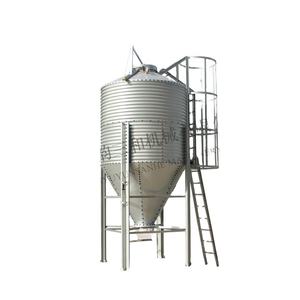<span class=keywords><strong>Silo</strong></span> à Aliments de Qualité Exceptionnelle de 20 <span class=keywords><strong>Tonnes</strong></span> en Tôle Galvanisée Z275 pour Poulailler Ferme Ligne d'Alimentation pour Porcs et Poulets Grande Capacité - Product Image 1