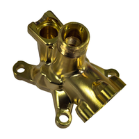 Tête de cylindre en laiton sur mesure OEM pour pompe de nettoyeur haute pression, pièces en laiton usinées CNC