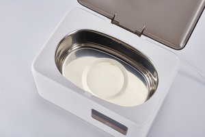 Nettoyeur ultrasonique 600 ml pour hygiène quotidienne, 45 kHz, pour pinceaux de maquillage, outils cosmétiques, outils de manucure, peignes - Product Image 4