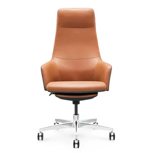 Foshan Office Seat high Leather Executive Conference Home Office sedie Made In China Furniture