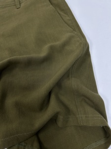 <strong>Men's</strong> Mid Waist <strong>Linen</strong> Cotton <strong>Shorts</strong> Casual Breathable Eco-Friendly Zipper Fly Anti-Wrinkle Quick Dry Spring - Product Image 5