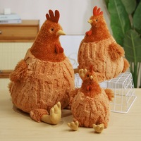Peluche personnalisée avec logo, poussin Cecil, coq Krini, poulet apaisant, animal en peluche, poupée, coussin décoratif, cadeau, vente en gros