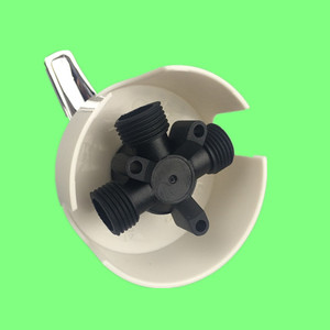 Válvula mezcladora de plástico para montaje en pared con núcleo cerámico, diseño moderno para grifo de ducha/bañera - Product Image 1