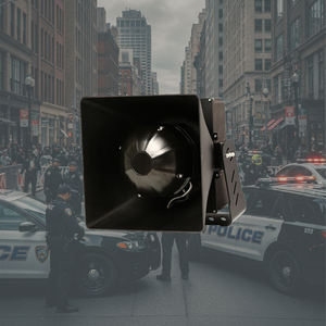 Altavoz Ligero para Drones, 149dB Pico SPL, Alcance de 891m, Dispositivo Acústico de Largo Alcance para Operaciones de Seguridad Pública - Product Image 1