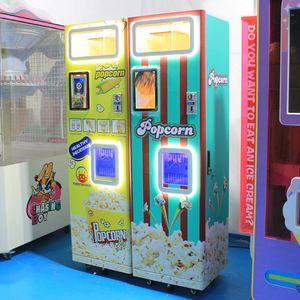 เครื่องทำป๊อปคอร์นอัตโนมัติ เครื่องขายป๊อปคอร์นไฟฟ้า เครื่องทำป๊อปคอร์นเชิงพาณิชย์สำหรับธุรกิจจัดเลี้ยง - Product Image 1