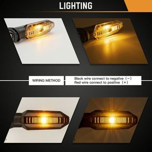 Clignotant LED pour moto, indicateur arrière, lumière clignotante pour <span class=keywords><strong>KAWASAKI</strong></span> NINJA <span class=keywords><strong>H2</strong></span>/<span class=keywords><strong>SX</strong></span> NINJA 250 250SL 300 400 650 <span class=keywords><strong>1000</strong></span> 1000SX - Product Image 6