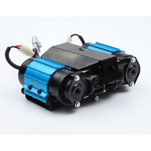 Inflador de Neumáticos de Aluminio de Carga Rápida de 12 V y 150 Psi, Compresor de Aire Portátil 4x4, Bomba de Aire de Doble Cilindro, Inflado Rápido a Bordo - Product Image 2