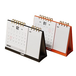 Custom Printed Calendars 2027 Bulk Order - Promotional Wall & Desktop Calendar, Personalized with Logo, Multi Size/Color