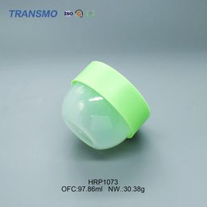 Ensemble de pots en plastique blanc vides pour soins de la peau Contenant pour soins de la peau avec bouchon Logo personnalisé Pots de soins de la peau de luxe - Product Image 1