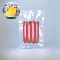 Sacs sous vide multicouches en film plastique PA/PE pour emballage alimentaire, pochettes pour emballage sous vide de poitrine de poulet