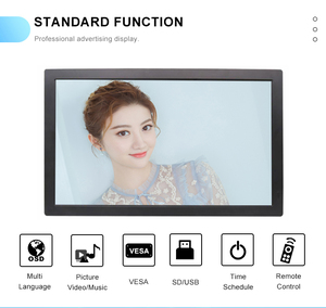 Tải Về Phát Lại Video Mới Nhất Màn Hình Quảng Cáo Mp4 Wall Mount Digital Signage 24V 24 Inch - Product Image 2