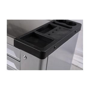 Armoire <span class=keywords><strong>à</strong></span> <span class=keywords><strong>outils</strong></span> roulante <span class=keywords><strong>à</strong></span> 7 tiroirs avec serrure et porte latérale |   Coffre <span class=keywords><strong>à</strong></span> <span class=keywords><strong>outils</strong></span> robuste, chariot de rangement, boîte <span class=keywords><strong>à</strong></span> <span class=keywords><strong>outils</strong></span> sur roues personnalisée OEM/ODM - Product Image 4