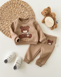 Ensemble d'hiver personnalisé pour enfants, ensemble de vêtements pour enfants, ensemble printemps-automne, vêtements d'automne pour garçons, nouveau style de sweat-shirt à capuche pour garçons - Product Image 3