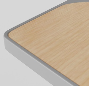 Bureaux et chaises métalliques commerciaux en gros pour étudiants, ensemble de bureaux doubles avec tiroirs pour l'écriture <span class=keywords><strong>scolaire</strong></span>, mobilier <span class=keywords><strong>scolaire</strong></span> en gros - Product Image 4