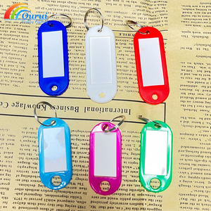 Porte-clés en plastique personnalisé avec logo, étiquette nominative, pendentif porte-clés, support de clés, étiquette d'usine, vente chaude - Product Image 6