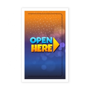Unique Custom Pull Tab <b>Tickets</b> Any Shapes Free Design Coated Paper Digital Printing - Product Image 5