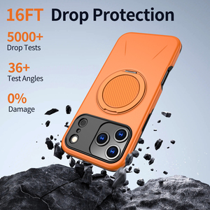 Funda para <span class=keywords><strong>Tel</strong></span>éfono con Soporte de 360 Grados, Nuevo Diseño Deportivo, TPU+PC, para 17 16 15 14 13 <span class=keywords><strong>12</strong></span> 11, Antigolpes y Protectora - Product Image 4