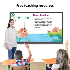 All-in-One 85-inch LED thông minh kỹ thuật số tương tác phẳng-panel Blackboard máy tính 120Hz làm mới cho mẫu giáo giảng dạy Đào Tạo - Product Image 5