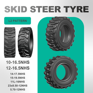 Top-Quality Solid Rubber Tyre 12-16.5 Skid Steer Solid Loader Tyres for Wheel Loader <strong>Tires</strong> - Product Image 2