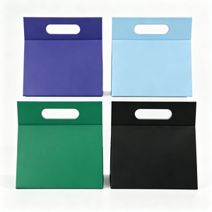 Boxes With Handle Rectangle Gift Self Erecting Boxes With Handle Rectangle Gift Craft Storage Containers with magnetic closure - Product Image 1