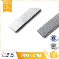 Agrafes à tête plate en acier galvanisé 18Ga de qualité industrielle, série K, tige lisse, modèle 3808, pour agrafeuse pneumatique pour meubles