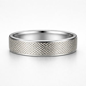 Elegante Anillo de Platino para Mujer con Diseño de Joyería Fina de Lujo, Perfecto para Compromiso, Boda, Aniversario y Regalo - Product Image 1