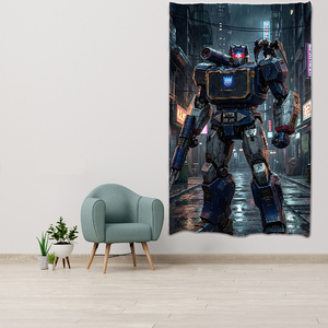 Derniers modèles de tapisseries imprimées UV <span class=keywords><strong>Optimus</strong></span> <span class=keywords><strong>Prime</strong></span> <span class=keywords><strong>Bumblebee</strong></span> Soundwave - Product Image 3