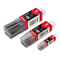 Forets hélicoïdaux à queue parallèle DIN 338 allemands HSS M35 Cobalt 5% pour acier inoxydable/acier/métal