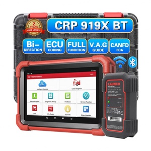 Launch CRP919X BT Bi-directional Control OBD2 <b>Scanner</b> FCA AutoAuth ECU Coding Diagnostic Tool 12V Vehicle Analyzer - Product Image 1