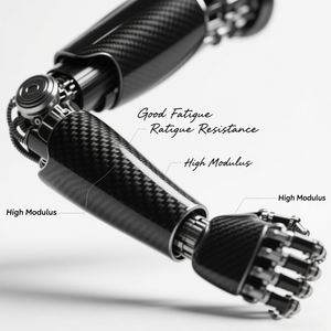 Brazo robótico de fibra de carbono: diseño modular, producción de ciclo corto, personalización del efector final - Product Image 4