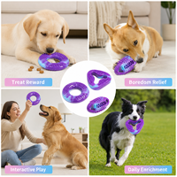 Juguete de Rompecabezas para Perros de la Colección Brand, con Cuerpo Flexible de TPR, para Perros Pequeños y Medianos