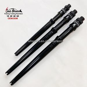 جديد # 1 2 # 4 # 6 # Oemعمل الشاق لعبة كبيرة الصيد الألومنيوم قضيب الصيد المؤخرة الصيد مستقيم مقبض المنحني - Product Image 4