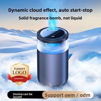 Diffuseur de parfum automatique intelligent haut de gamme pour voiture, éliminateur d'odeurs, diffuseur d'air frais, parfum avec brume nuageuse
