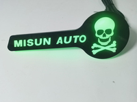 Insigne de calandre avant pour voiture Emblem Flow RGB LED Car Bumper Light