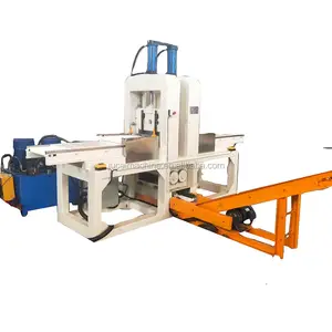hydraulic rubber plastic bale cutting machine/single knife hydraulic press rubber bale cutter