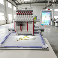 Machine à broder polyvalente à aiguille unique avec 10 options de police et 50 motifs de bordure pour la personnalisation DIY