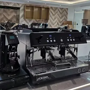 En çok satan 12L kazan profesyonel yarı otomatik kahve makinesi Espresso, ticari kahve makinesi/kahve makinesi