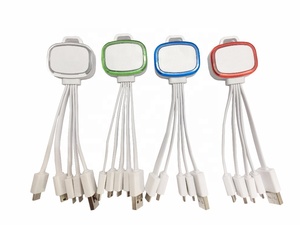 Biểu Tượng Tùy Chỉnh Led Đa-Chức Năng USB Charger Cable Sản Xuất Tại Trung Quốc - Product Image 3