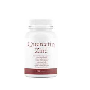 Cápsulas de quercetina de Zinc de marca blanca, suplementos de Zink de alta absorción para inmunidad antioxidante y alergia estacional - Product Image 2